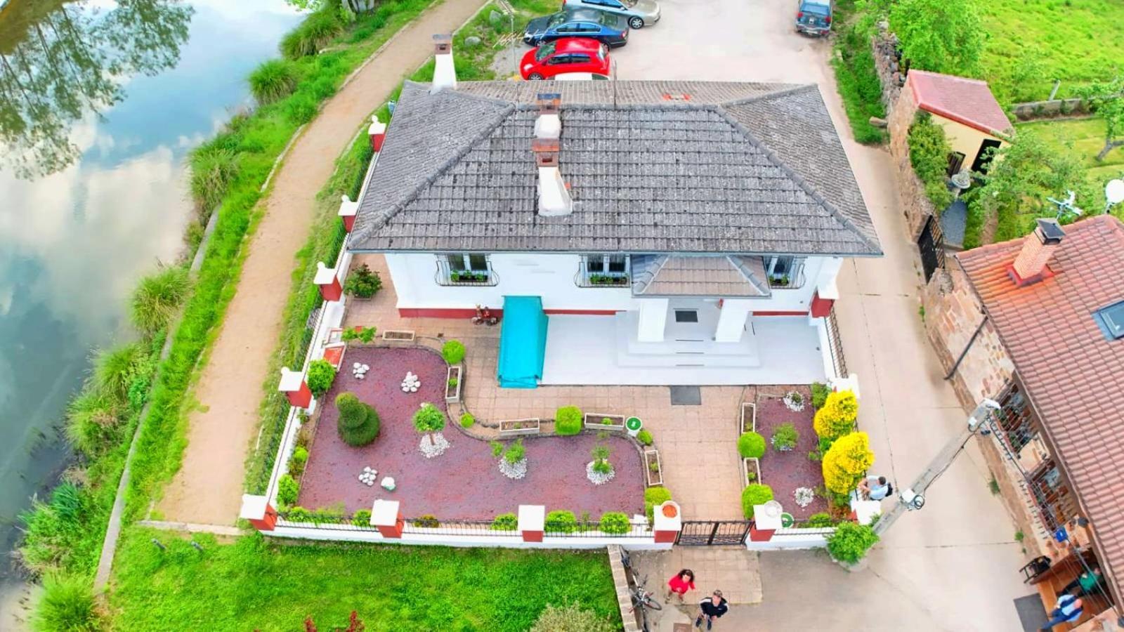Casa La Riera Villa Salinas De Pisuerga Exteriör bild